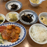 横浜中華街 北京飯店 - エビチリランチ