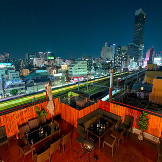 青空と夜景のBBQビアガーデン 新大久保 Terrace_1