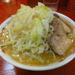 自家製太麺 ドカ盛 マッチョ - カレーラーメン（並）