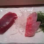 魚真 - 鮪と金目鯛