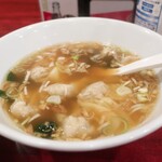 中華料理 家宴 - ワンタンスープ