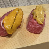 黄金出汁しゃぶと江戸前寿司 肉のあさつ 梅田お初天神店 - 