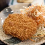 街かど屋 - コロッケ（豚汁定食）