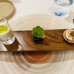 エヴォリュエ - アミューズ３種