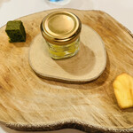 エヴォリュエ - 小菓子（マドレーヌ・抹茶ケーキ・パイナップル）