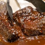 わいん食堂 Chez とし - 2023.4 ポークスペアリブ赤ワイン煮込み（5,000円）