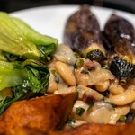 わいん食堂 Chez とし - 2023.4 ポークスペアリブ赤ワイン煮込み（5,000円）の付け合わせ