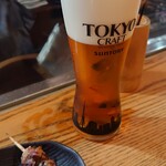 かぶと - 生ビール（東京クラフト）