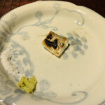 千翠 - サヨリの塩焼き