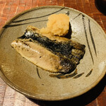 千翠 - イワシの塩焼き