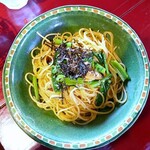 Saitou Kohi - あさりと小松菜のバター醤油パスタ