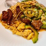 台湾料理　琥珀 - ゴーヤー炒め