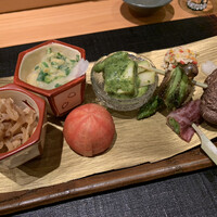 御料理 まつ山 - 八寸
