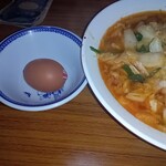 彩華ラーメン - 生たまご