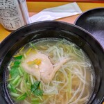 スシロー - 帆立出汁の塩ラーメン