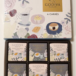 GODIVA - カフェ カレアソートメント（6枚入 1080円）