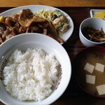 Sagamiya Shokudou - 焼肉定食。850円。