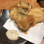 魚とワインはなたれThe Fishand Oysters - 新玉ねぎのフリット　もっと食べたい…