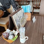 カフェ・アカリ - 卓上