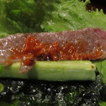 秋田牛玄亭 - トモサンカクもサンチュで頂きました