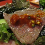 秋田牛玄亭 - カイノミをサンチュで頂きました