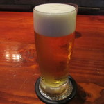 秋田牛玄亭 - グラスビールです