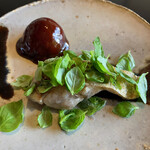 高台寺 和久傳 - 梅を崩しながらいただきます