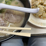 一二三 紅梅町店 - 割り箸選手権　長浜ラーメン一二三大会