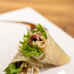 中華ダイニング 一途一心 - 2023.4 牛サーロインの北京ダック風チャイナクレープ