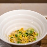 中華ダイニング 一途一心 - 2023.4 金目鯛とアオリイカの炒飯