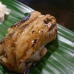 延喜寿し - 煮あなご炙り鮨