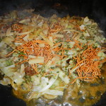 どんどん - チーズカレーもんじゃにベビスタートッピング!