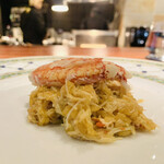 蒼 - ⑥【噴火湾より毛蟹のリゾット】
      ★ 8名で1.6kg（0.8kgx2杯）を贅沢に使用したリゾット。此方も塩無しでしょう...