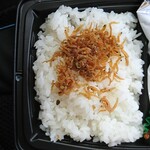 和食 さと - ちりめん山椒・ご飯