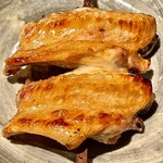 オオクサ - 比内地鶏の手羽はサイズの大きいものを選んだそうです（過去撮影分）