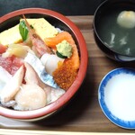 Nihonbashi - 生チラシ寿司(中)　1300円