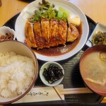 Okoge - 豚ロース生姜焼定食 900円