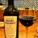 Trattoria NOTO - 20230410Nerello Mascalese Nicosia（赤ワイングラス）