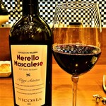 Trattoria NOTO - 20230410Nerello Mascalese Nicosia（赤ワイングラス）