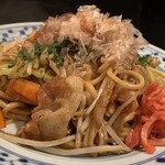 林SPF豚のソース焼きそば