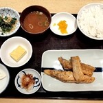 堺 銀シャリ げこ亭 - 銀鮭のハラス定食