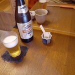 蒲兵 - 瓶ビール　山椒のセット