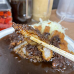 キッチン南海 - ややチープなカツがカレーとベストマッチ