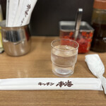 キッチン南海 - お冷