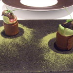 アミューズ一品目（エスカルゴ）