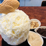 こひる庵 - 横綱ミルクはカスタムが楽しいワクワク氷