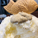 こひる庵 - 白ごまきなこクリームはさっぱり系