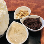 こひる庵 - ナッツにあんこに白ごまきなこクリーム全部大好きなやつ！