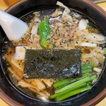 手もみラーメン 十八番 - 手もみラーメン十八番(特製十八番)