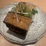 焼鳥 おみ乃 - 厚揚げ